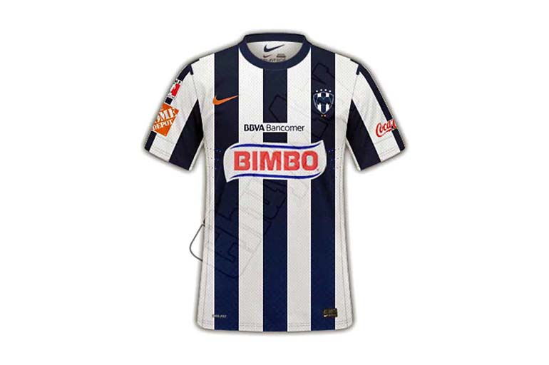 Camisa De Rayados